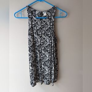 Old Navy - paisley print woven rayon viscose tank - size M